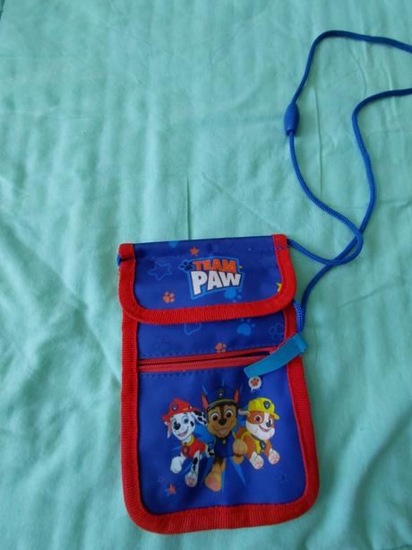 Peňaženka +púzdro na krk paw patrol, disney