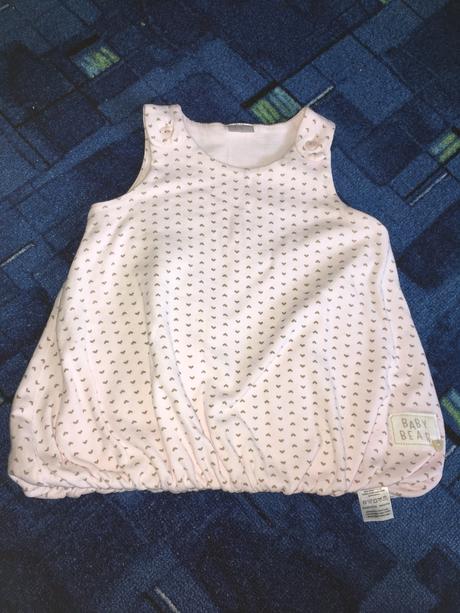 Srdiečkové pufované šaticky 68 až 80, f&f,68