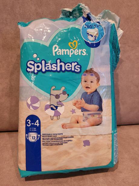 Pampers plienky na plávanie 3-4, pampers,4 kg - 9 kg