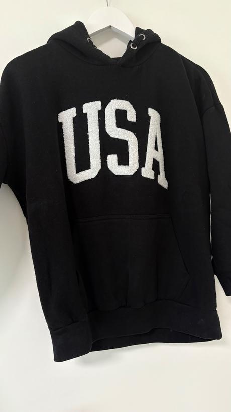 Mikina oversize s napisom usa, 152
