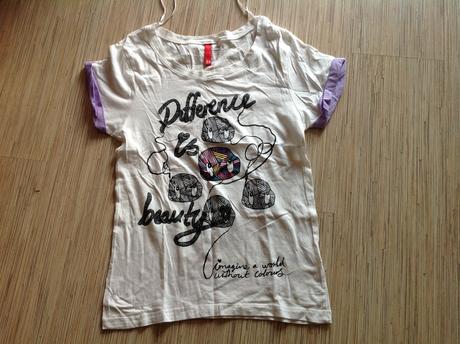 Bavlnené tričko /68, h&m,s