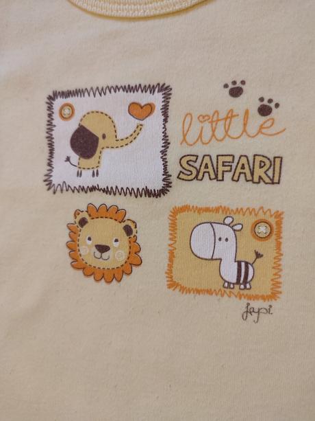 Žlté body little safari, japitex,74