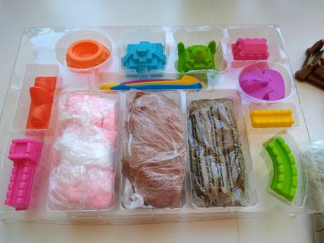 Kinetický piesok s formičkami, 