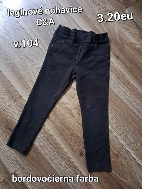 Legínové nohavice c&a, c&a,104
