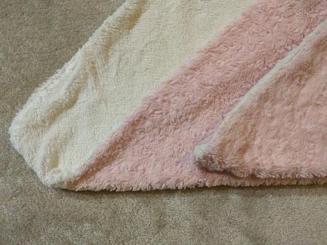 Ružová deka 95x80cm, 