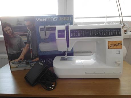 Šijací stroj veritas jeans,, 