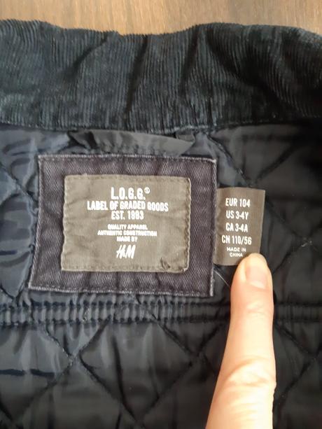 Prechodna bunda h&m 104, h&m,104