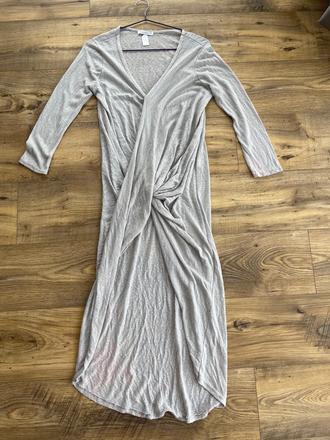 Predĺžený upletovy top, s