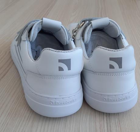 Barebarics zing velcro - all white - leather 39., be lenka,39