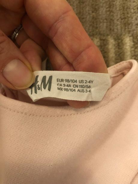 Slávnostné šaty, h&m,104