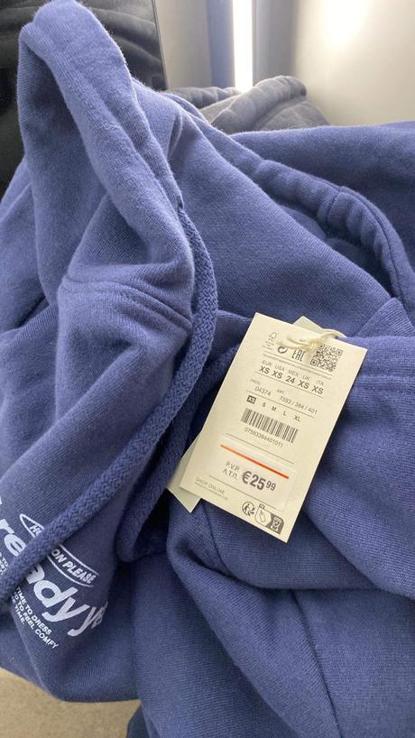 Mikina oversized, pull&bear,xs