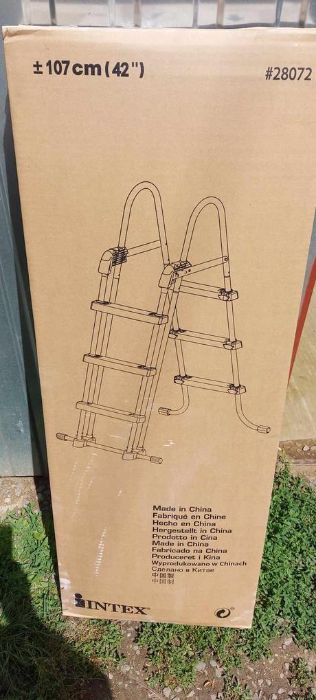 Bazénový rebrík intex, 