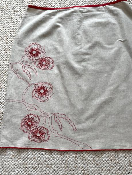 Bavlneno ľanová sukňa, s.e.a.l 4xl, 4xl