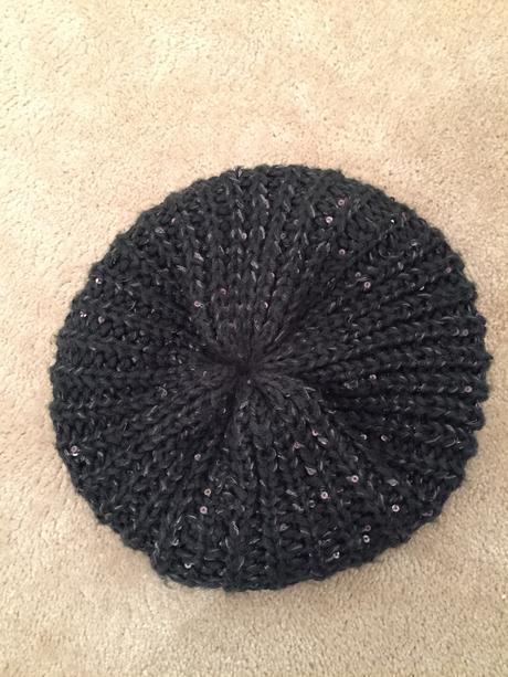 Ciapka s trblietkami, h&m,116