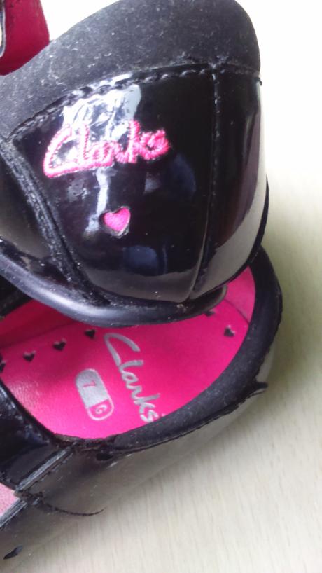 Kožené lakovky clarks, clarks,24