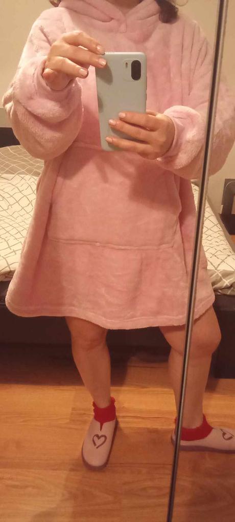 Predám mega novú super teplú, hunatu mikinovu deku, esmara