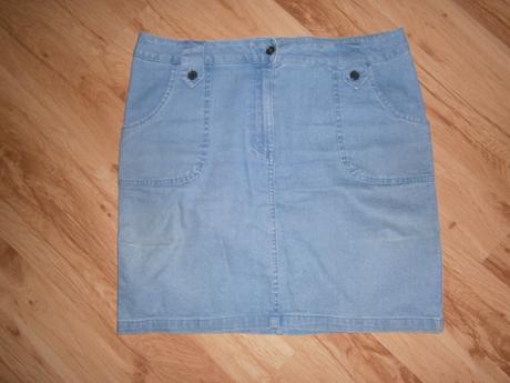 Riflova strečova sukna, bonprix,42