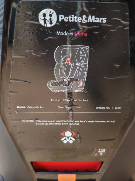 Autosedačka petite&mars galaxyfix pro, petite&mars