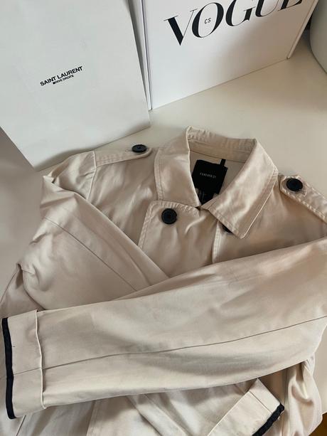 Damsky trenchoat xs/s, xs