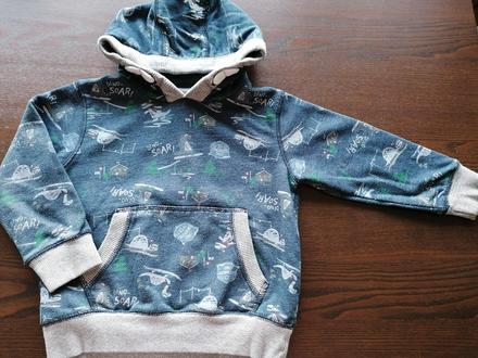 Modrá mikinka, tu,98