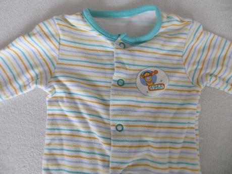 Dupačky modroprúžkované, 56