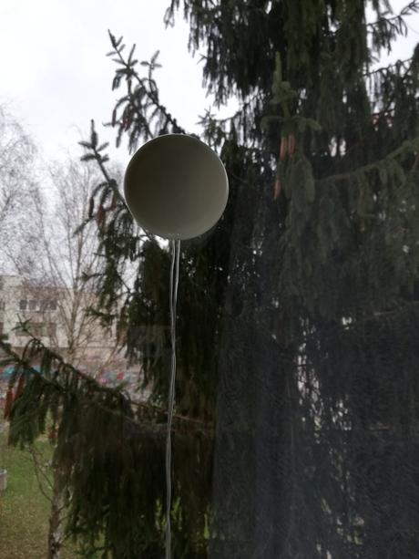 Retro svietiaci snehuliak, 