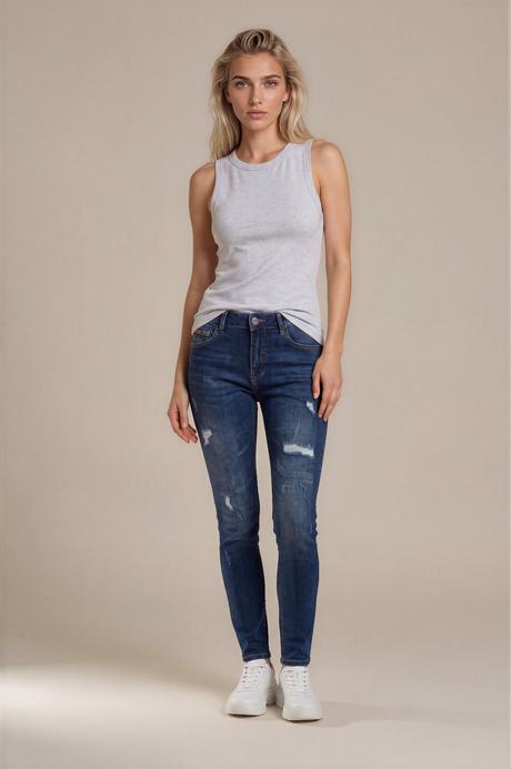 Dámske džínsy lee cooper (strih christine skinny), lee cooper,s