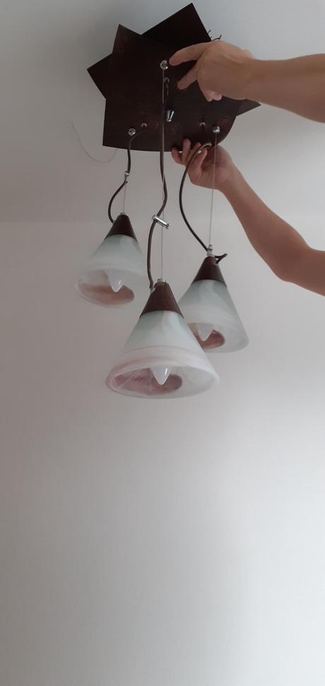 Luster lampa svietidlo, 