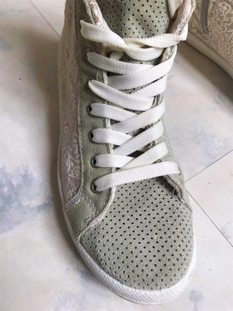 Ľanové kotníkové tenisky č. 37-37,5, 37