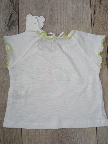 Dievčenské tričko krátky rukáv s nápisom (56), 56