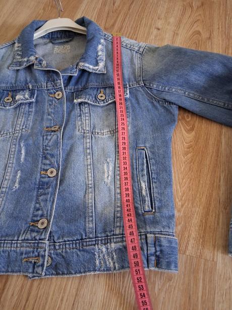 Riflová bunda, zara,s