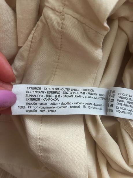 Štýlový bavlnený overal značky oysho, s