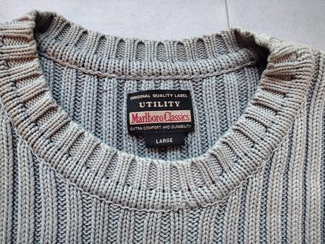 Pánsky pulover, sveter marlboro, l