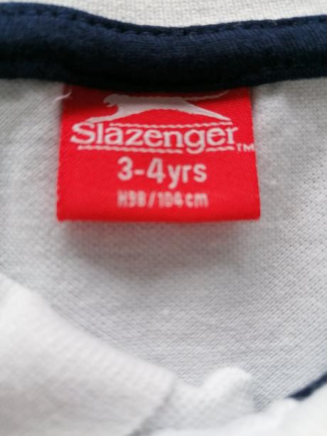 Biele pólo triko, slazenger,104
