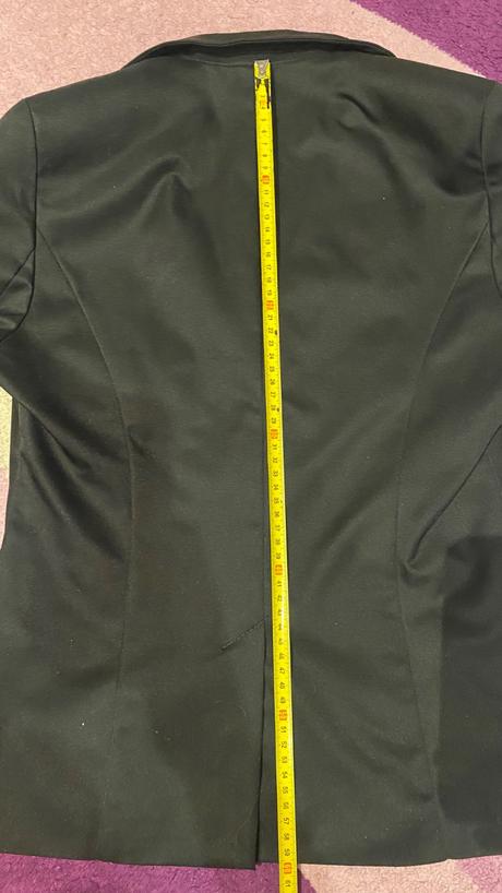 Cierne satenove sako 38, 38