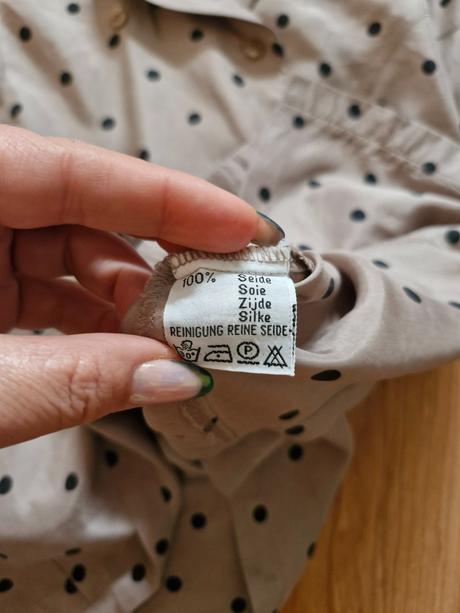 Vintage hodvábna blúzka, l