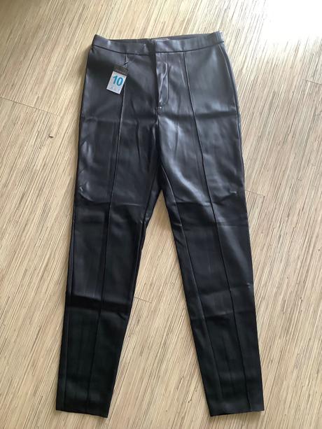 Koženkové nohavice 2+1napoly, primark,38