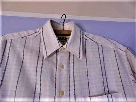 Ľanová naturálna košeľa 39/40, l