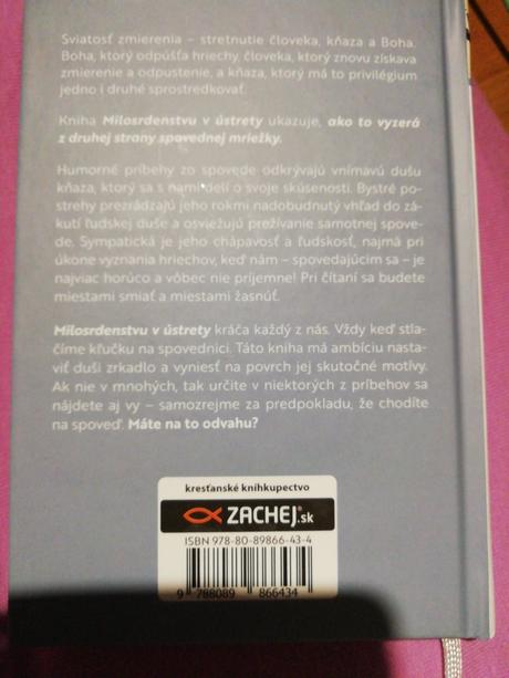 Milosrdenstvu v ústrety zázrak svätej spovede, 
