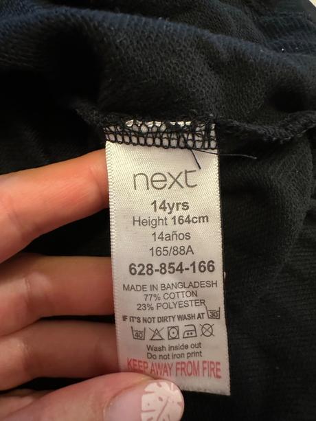 Mikina s kapucňou, next,164