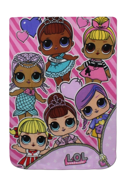 Detská deka lol - skladom, dek-27,