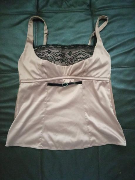 Sexi saténový korzet s čipkou 75b, 75b