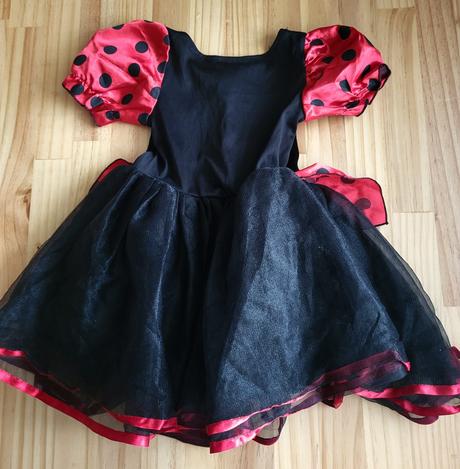 Karnevalové šaty lienka na 3-4 roky, 