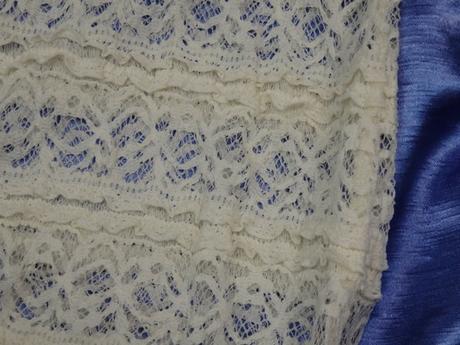 Luxusná čipkovaná blúzka, m