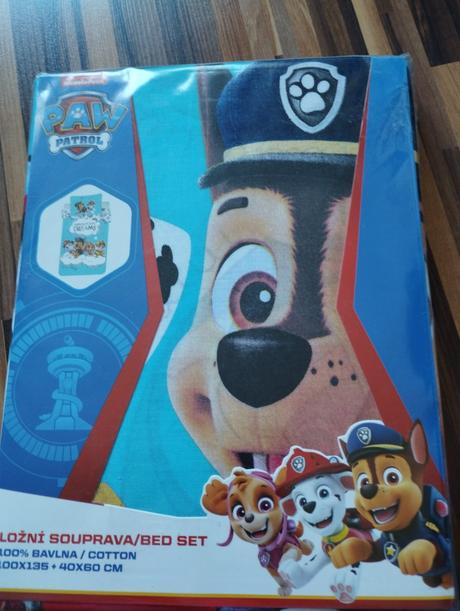 Výpredaj lapkova patrola posteľné prádlo výpredaj, šírka (cm): 100,dĺžka (cm): 135