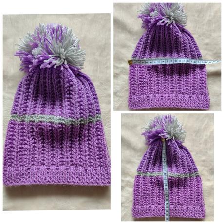 Pletené čiapky s brmbolcom, 80 / 86 / 92 / 98
