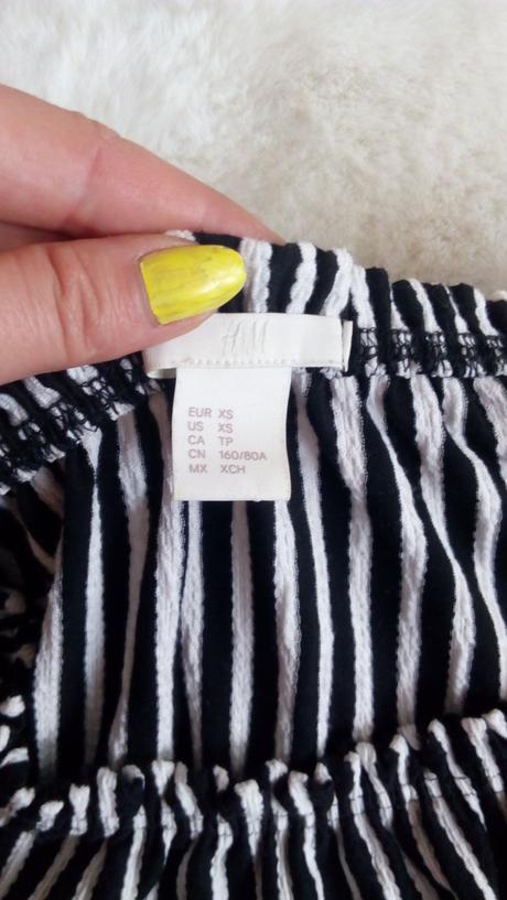 Blúzka , odhalené plecia, xs