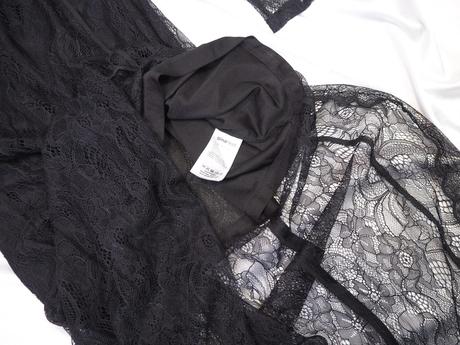 Kvalitné čipkované šaty gina tricot, 36