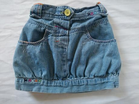 Dievčenská modrá sukňa, cherokee, 18-24 mesiacov, cherokee,92