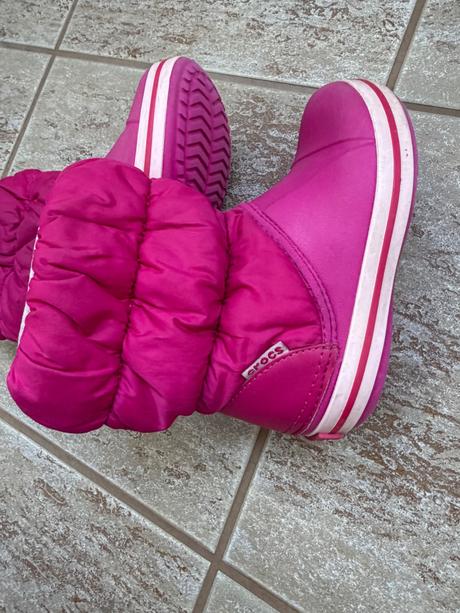 Zateplené gumaky - čižmy crocs, crocs,27